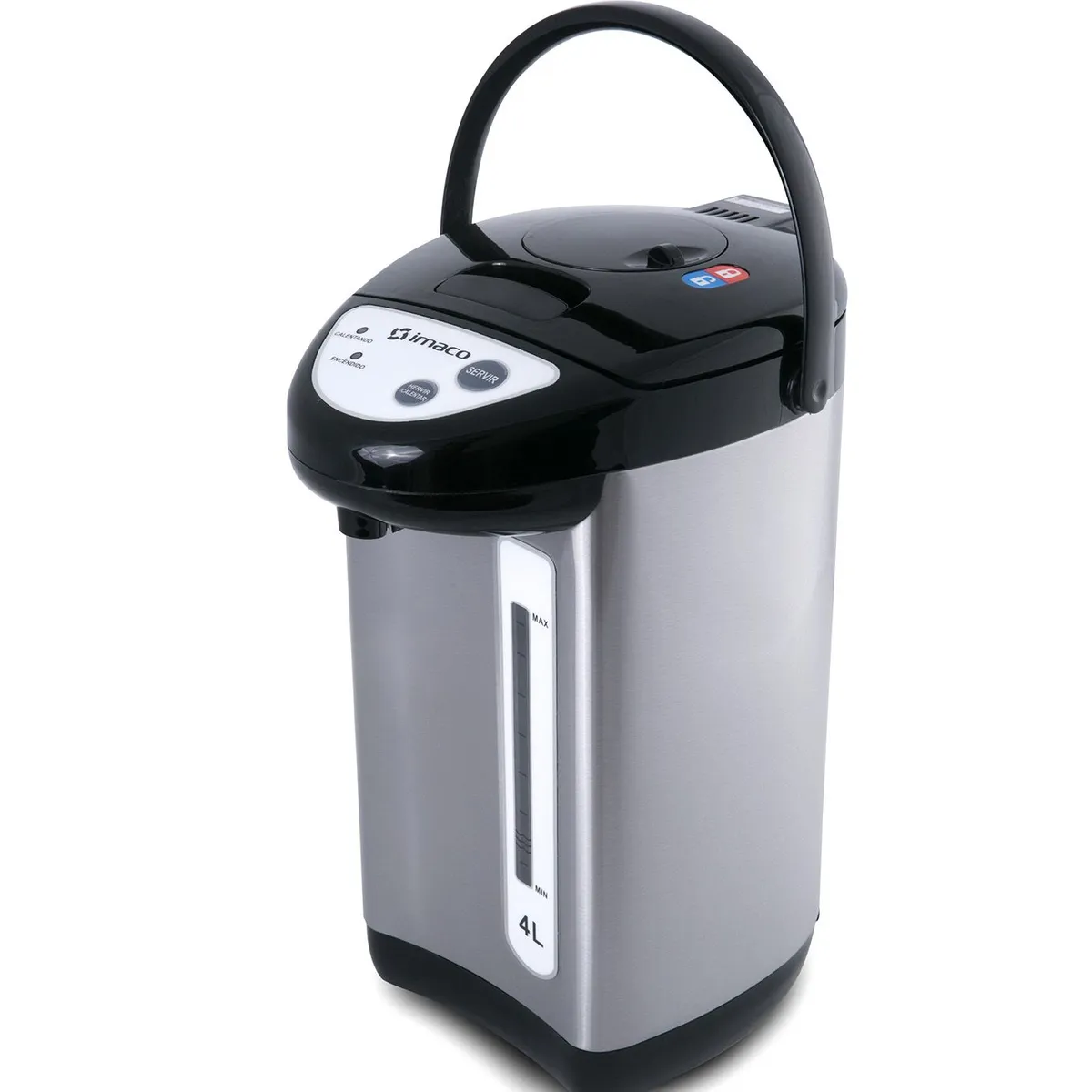 IMACO - Termohervidor 4 L 750W Gris Tp4050Ss