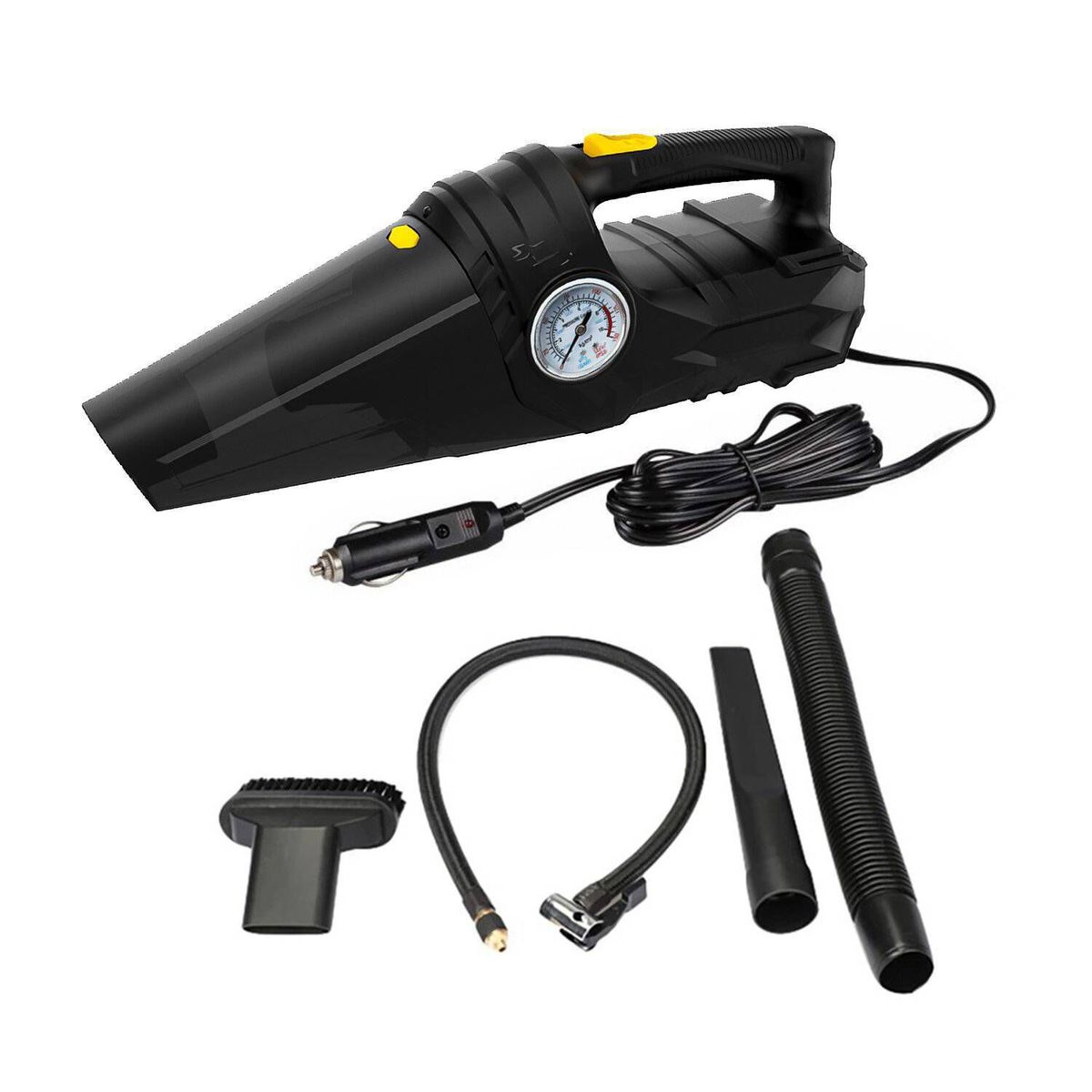 GENERICO - Aspiradora mas compresor para auto