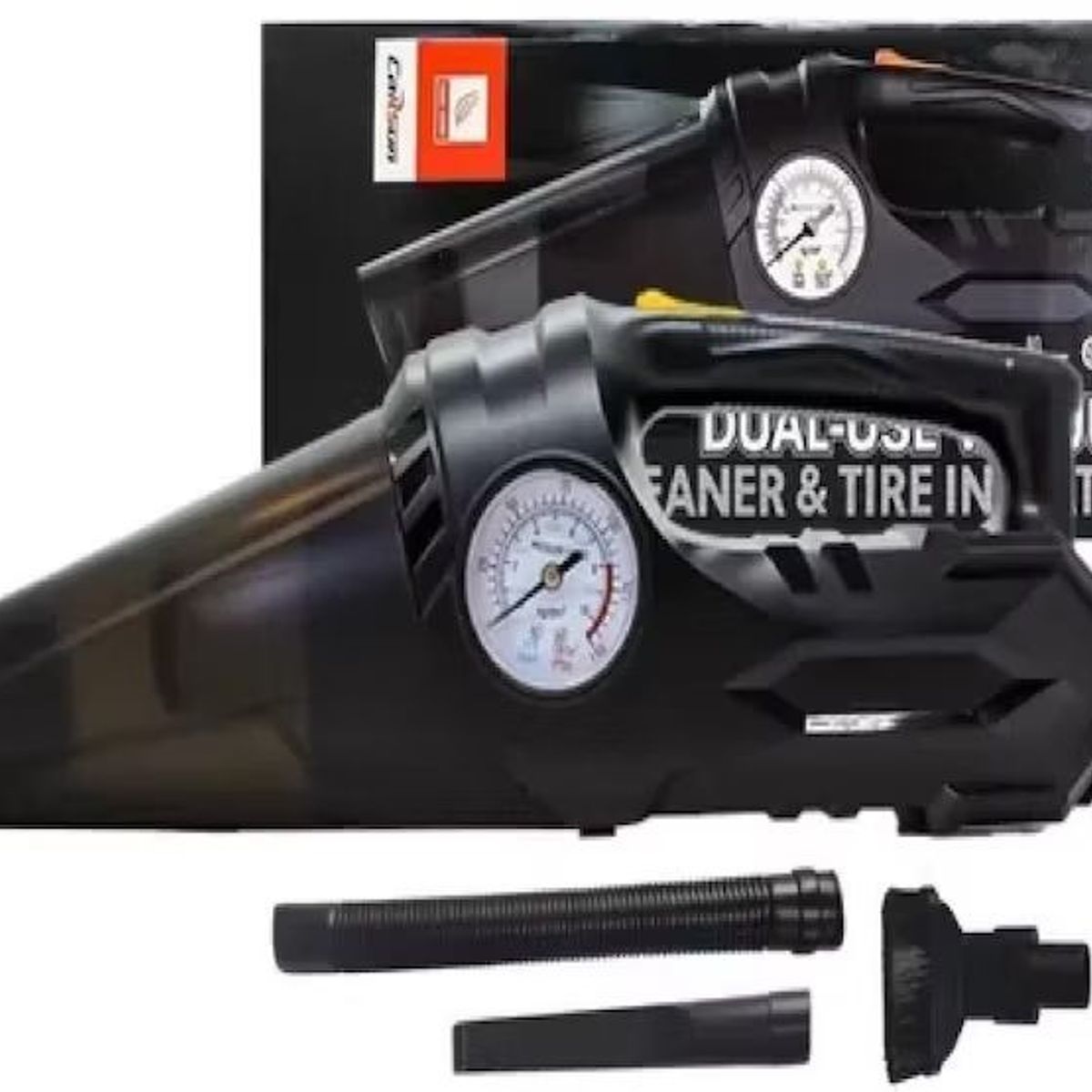 GENERICO - Compresor para autos y Aspidora potente 2 en 1