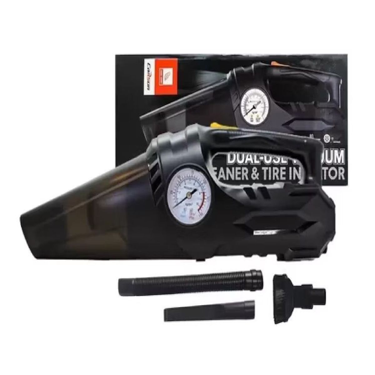 GENERICO - Compresor para autos y Aspidora potente 2 en 1