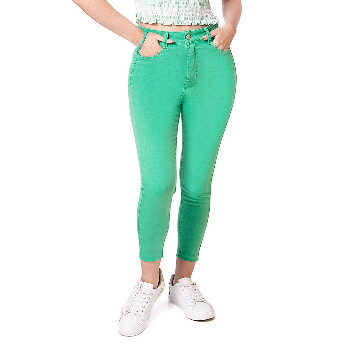 PIONIER - Pantalon Moda Drill Stretch Lorenzah Mujer