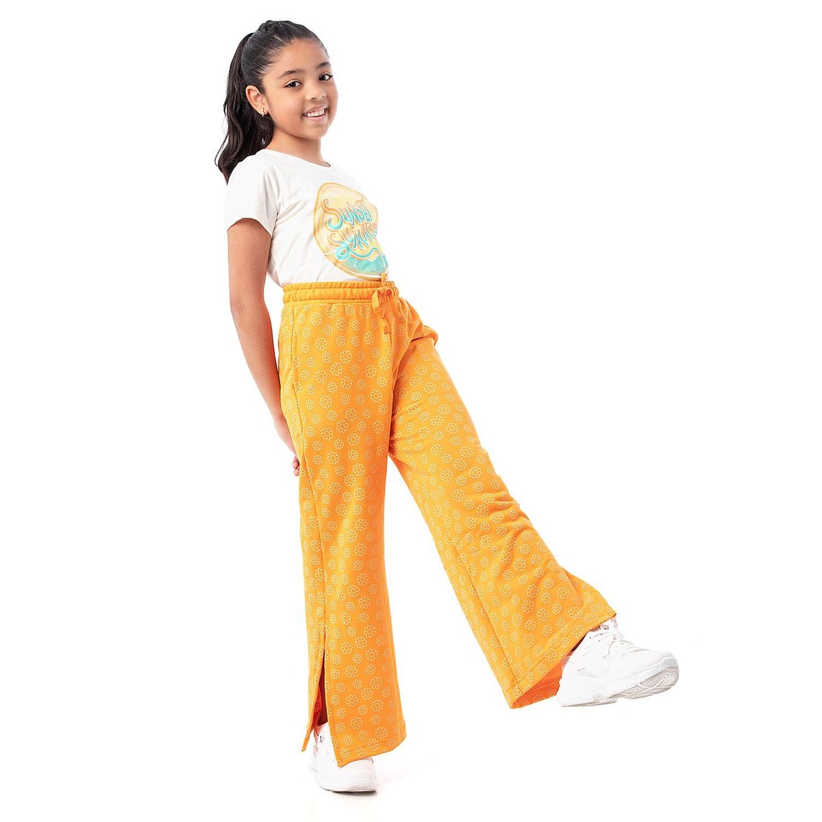 PIONIER - Pantalon Moda French Terry Niña Florely