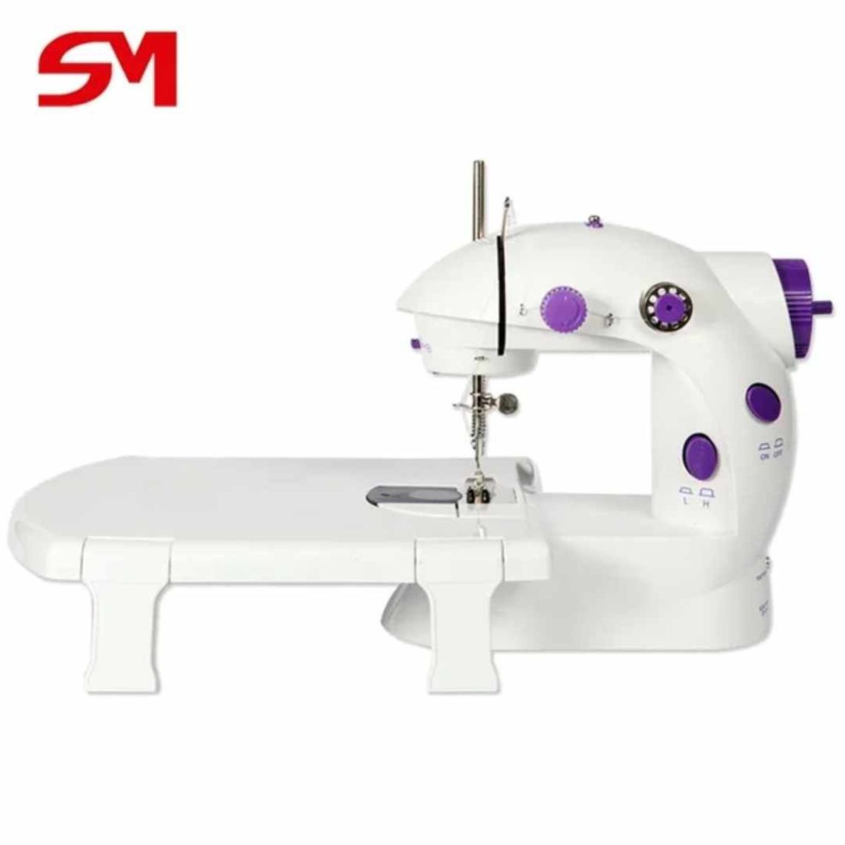 GENERICO - Maquina de Coser Portatil Electronica con Mesita y Pedal