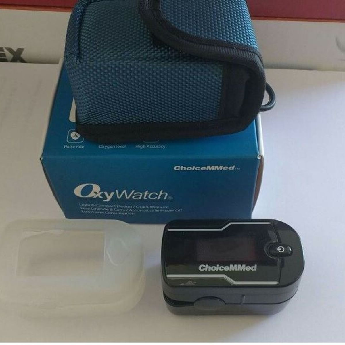 CHOICEMMED - SATUROMETRO OXIMETRO CHOICEMMED COLOR NEGRO