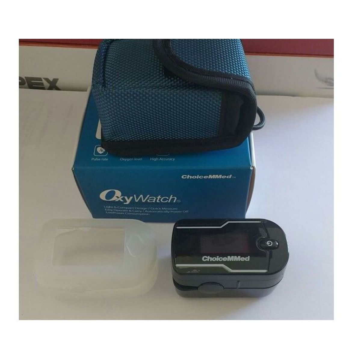 CHOICEMMED - SATUROMETRO OXIMETRO CHOICEMMED COLOR NEGRO