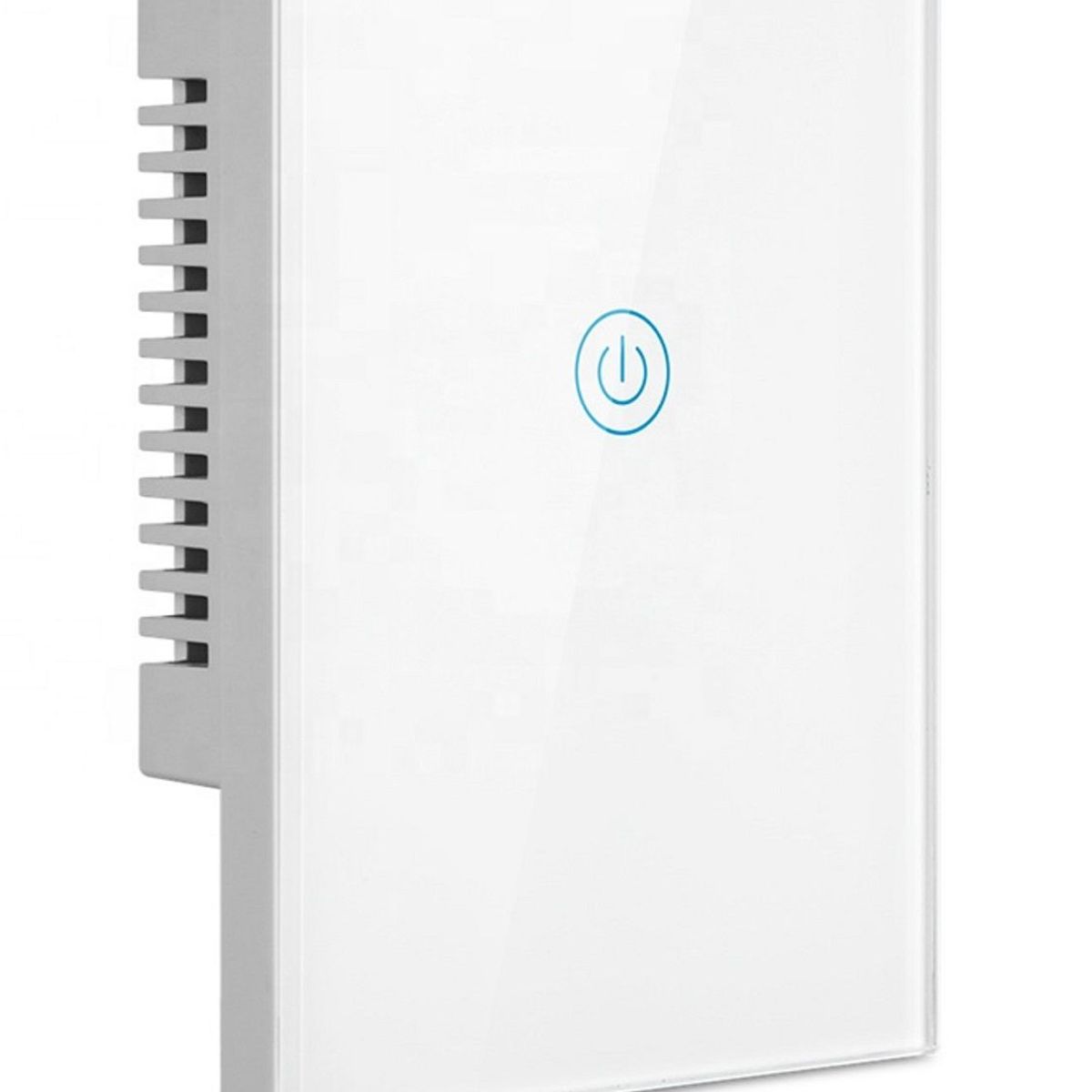 MADTRONIX - Interruptor De Luz Smart Wifi Simple Alexa y Google Sin Neutro Blanco