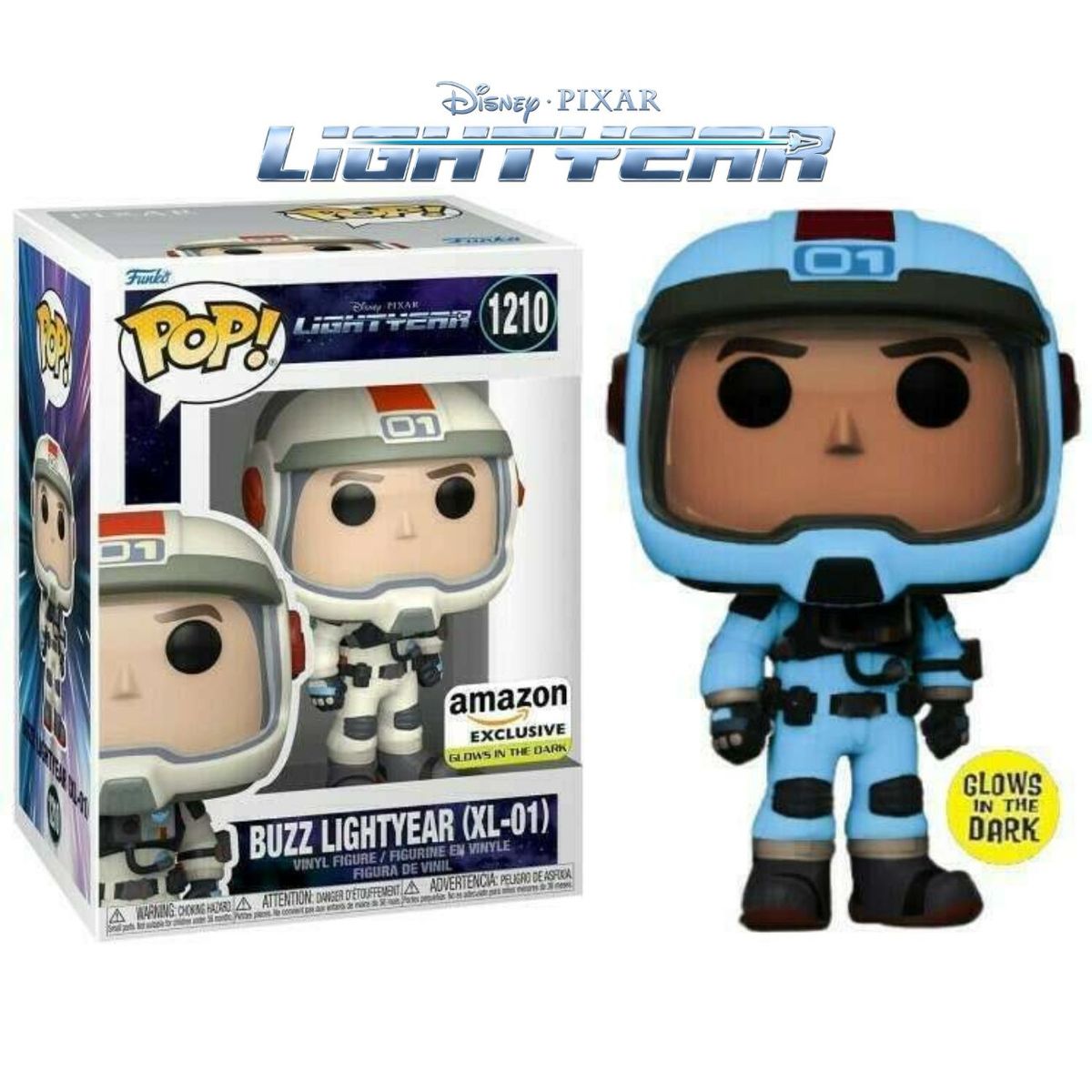 FUNKO - Funko Pop Buzz Lightyear - Disney Pixar Lightyear glows excl