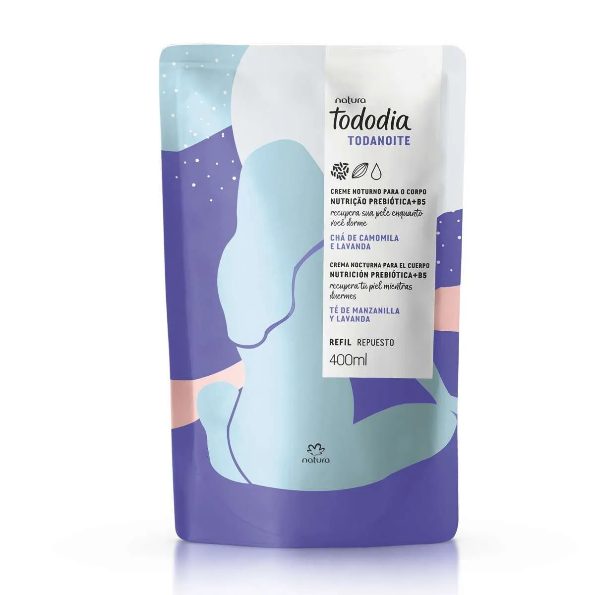 NATURA - Repuesto Tododia Todanoite Crema nutritiva corporal noche 400ml
