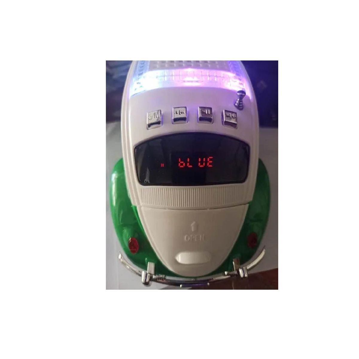 GENERICO - Parlante Carro Volkswagen USBBTFMSDAUX VERDE