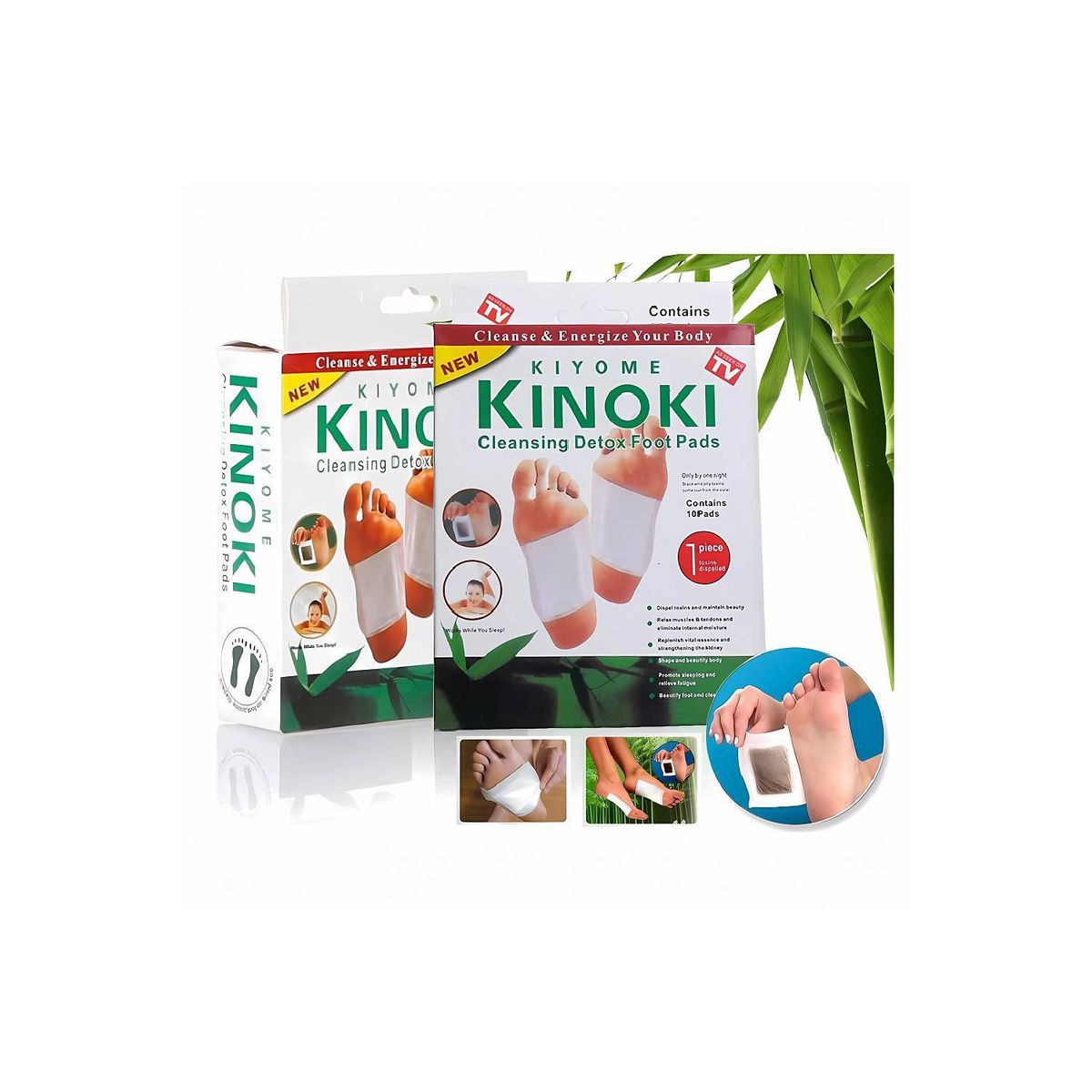 GENERICO - Parches Desintoxicantes para los Pies - KINOKI