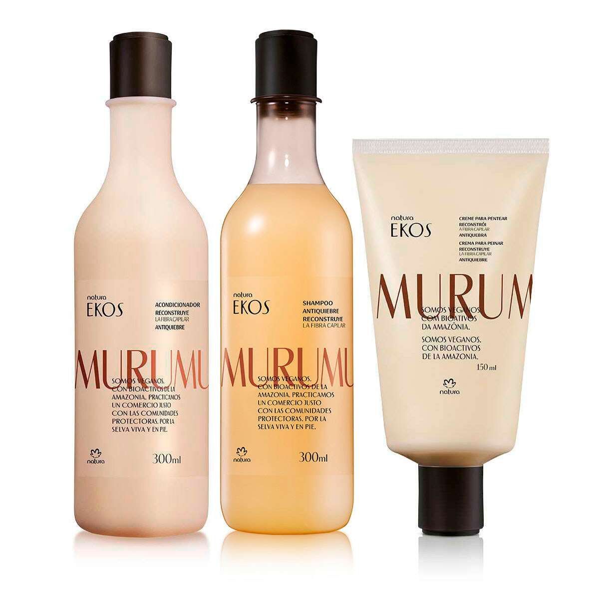 NATURA - Ekos Murumuru Rutina Shampoo con Acc y Crema de Peinar