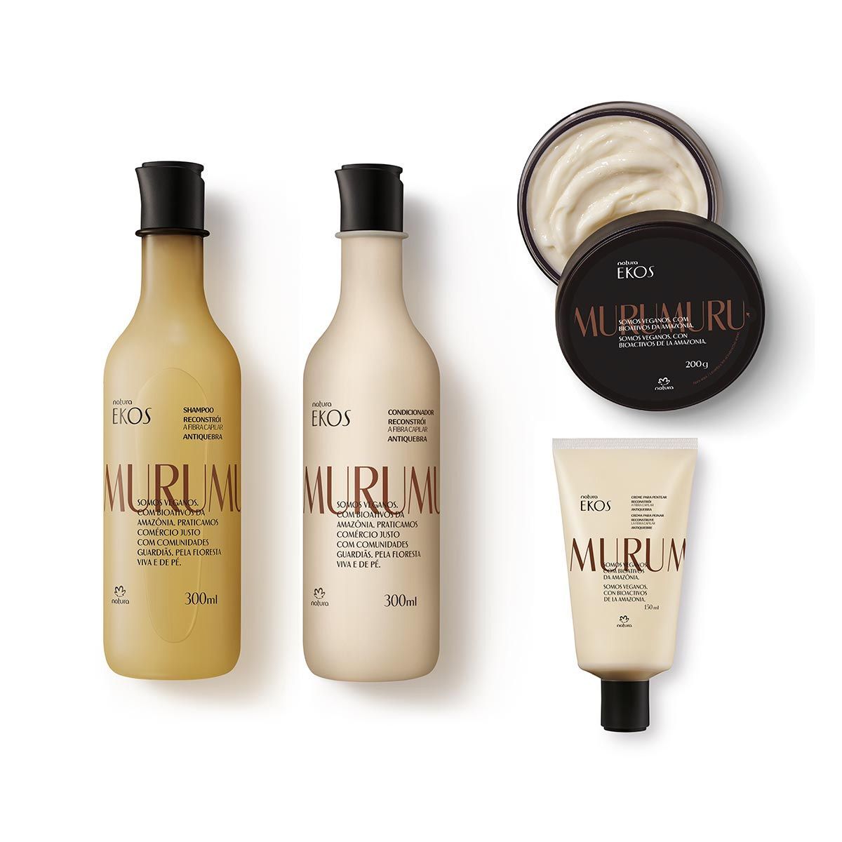 NATURA - Ekos Murumuru Rutina Completa SH con Acc y Tratamientos