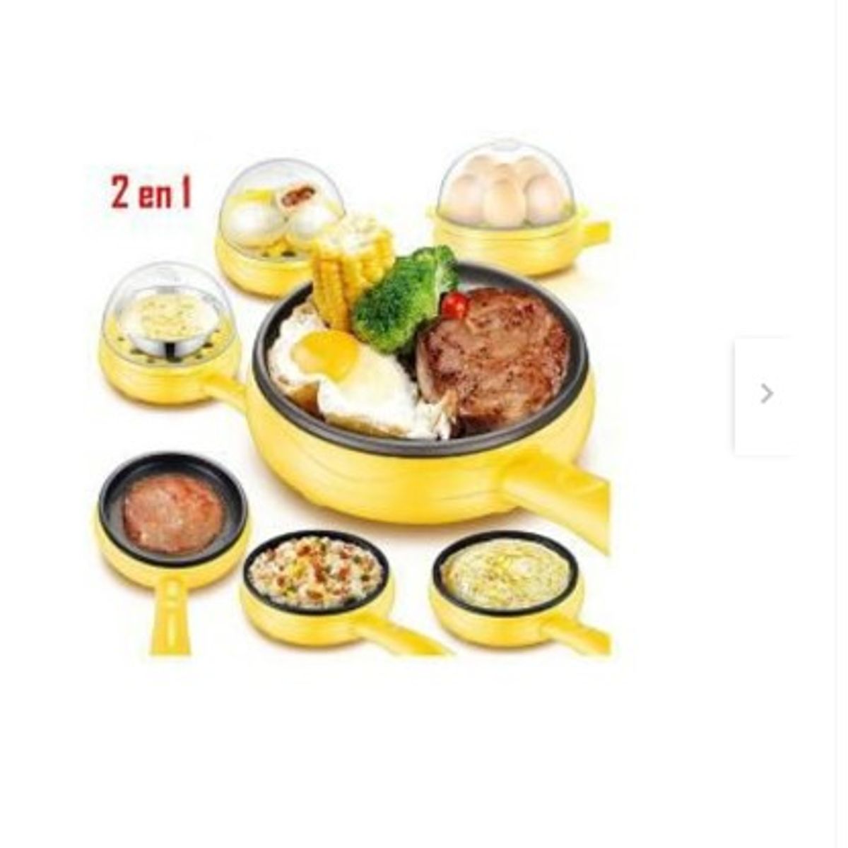 GENERICO - Hervidor y freidor eléctrico de huevos y carnes