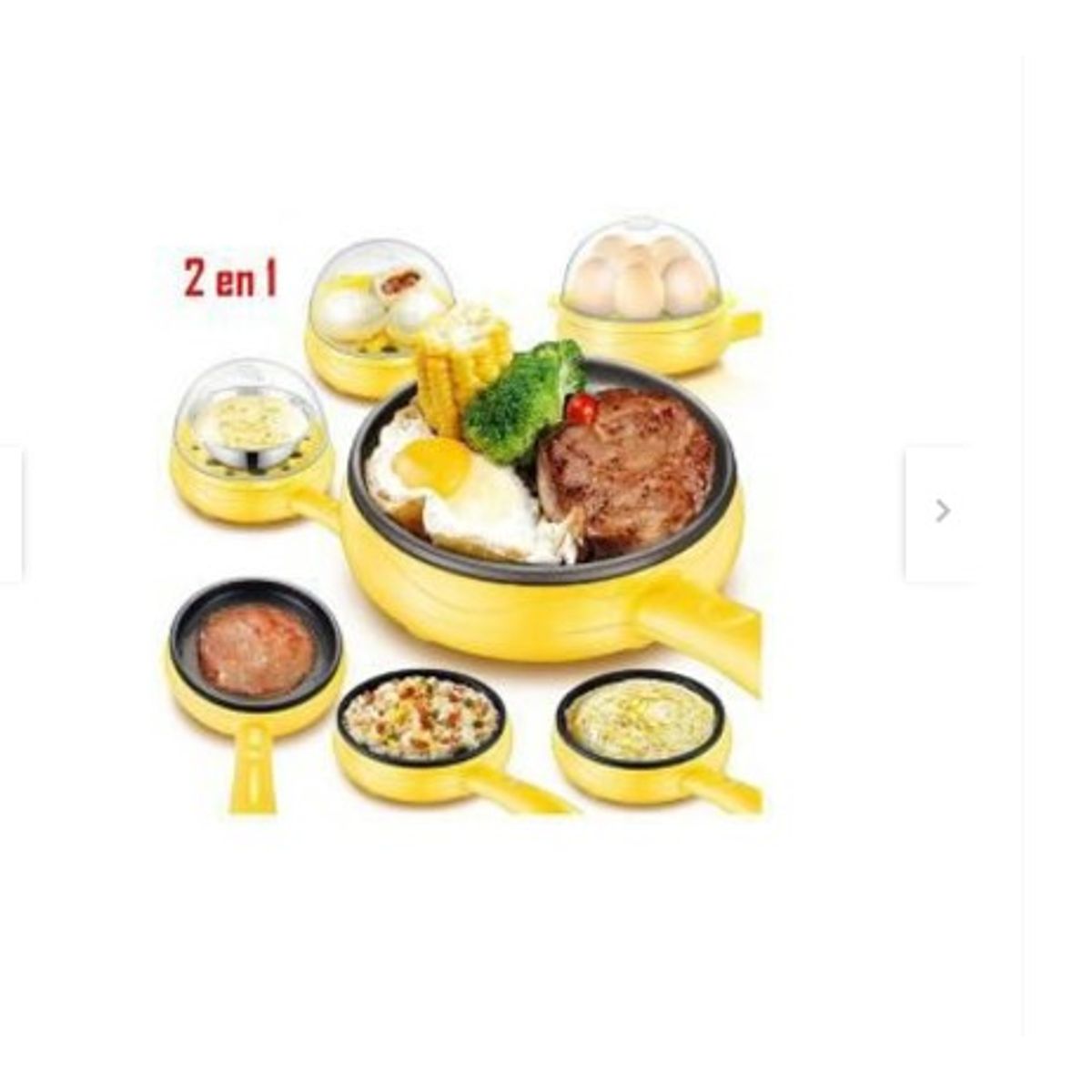 GENERICO - Hervidor y freidor eléctrico de huevos y carnes