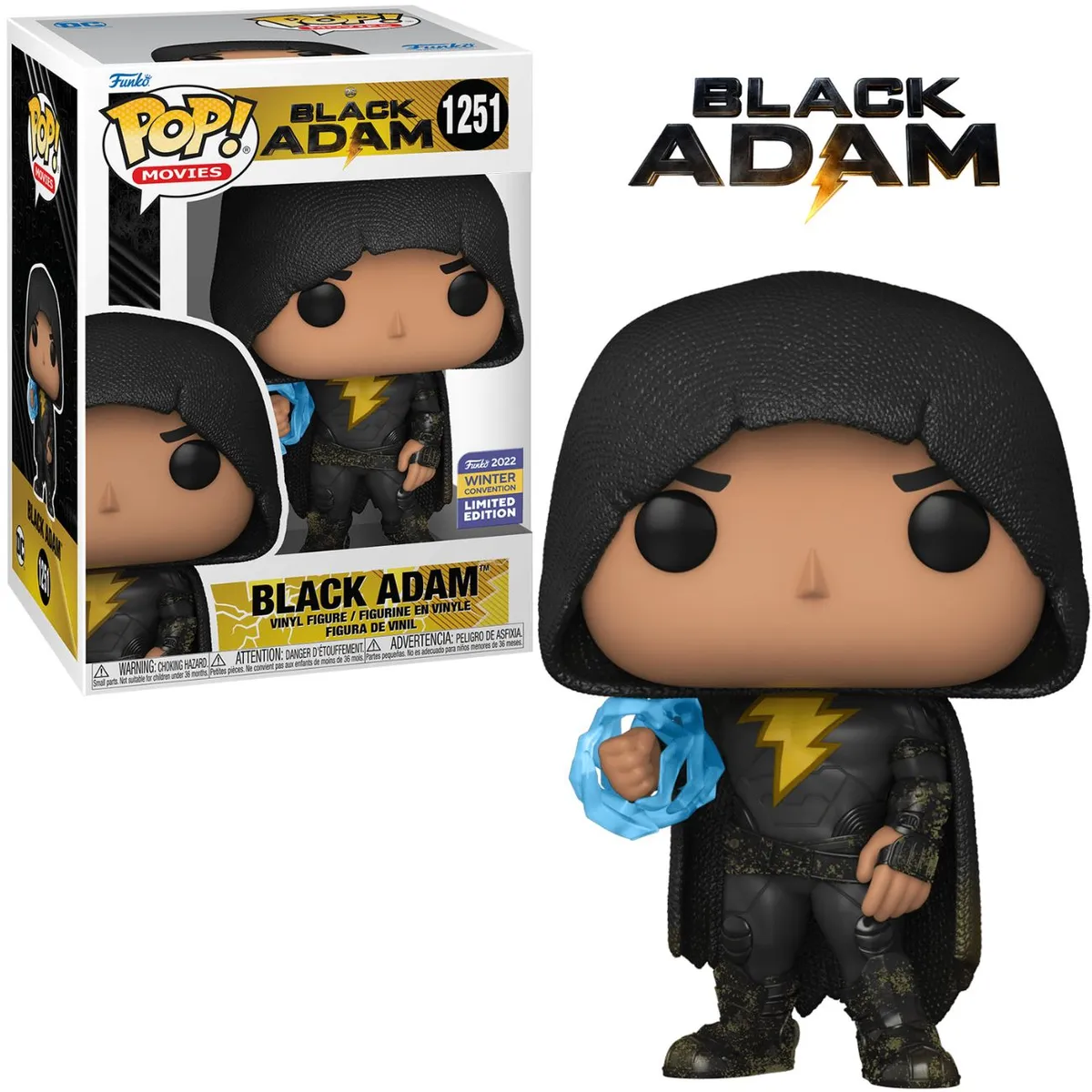 FUNKO - Funko Pop Black Adam - 2022 Winter Convention Exc Amazon