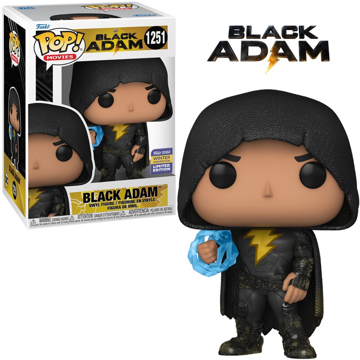 FUNKO - Funko Pop Black Adam - 2022 Winter Convention Exc Amazon