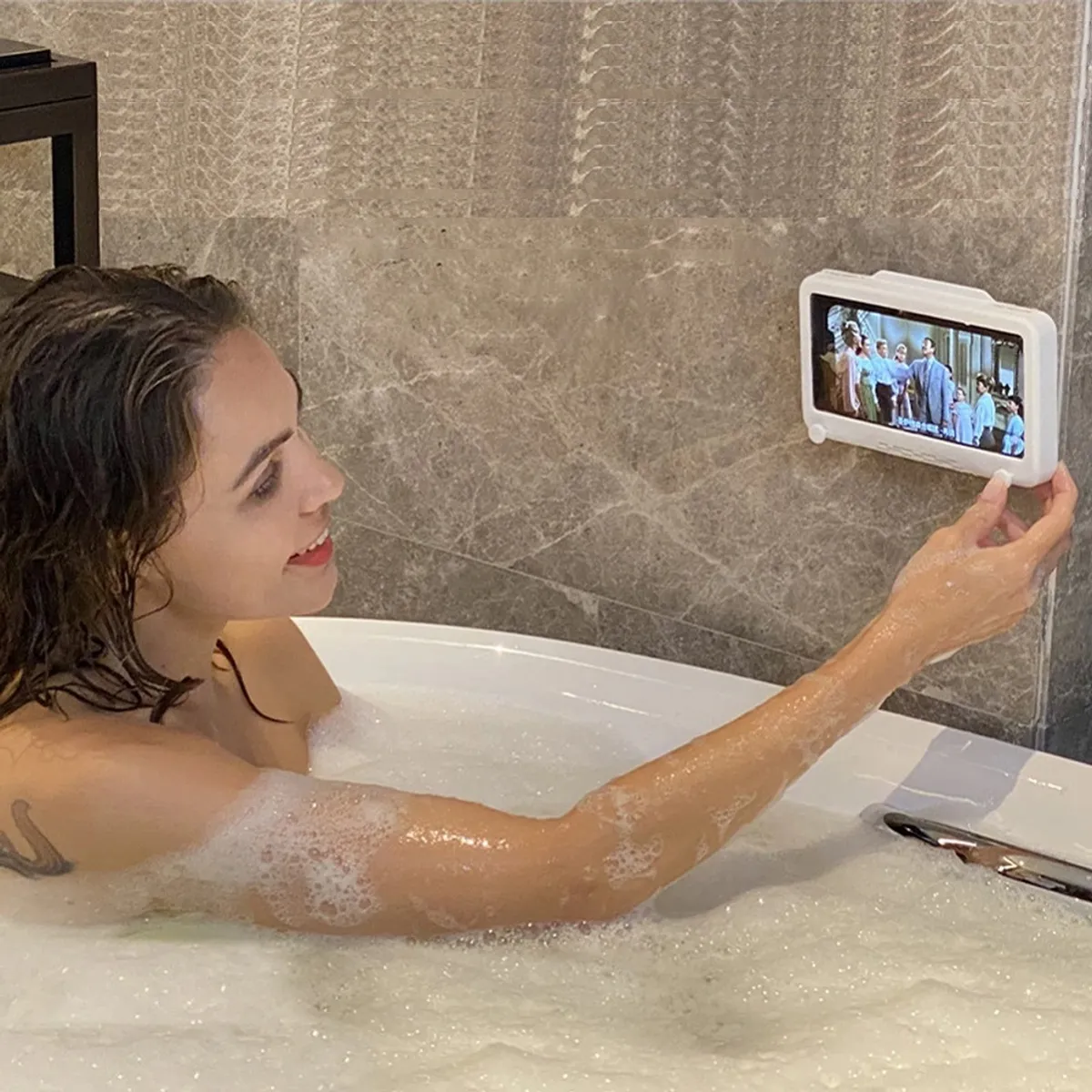 GENERICO - Soporte Impermeable y Táctil para Celular