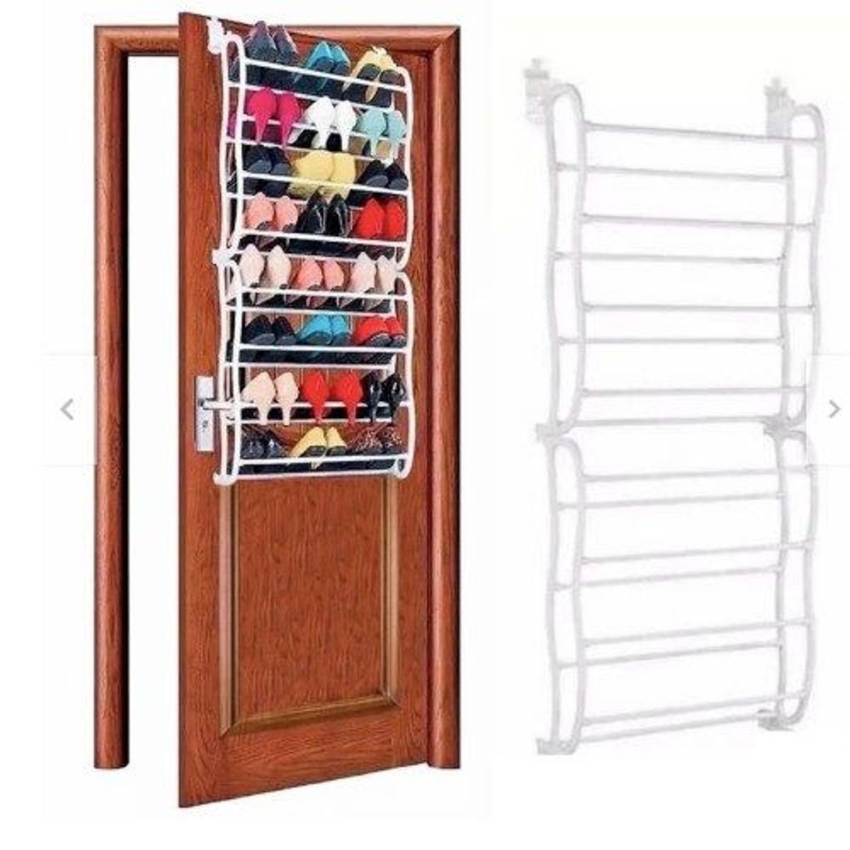 Estante zapatera organizador colgante para puerta 2 pisos, marca GENERICO - Foto Principal