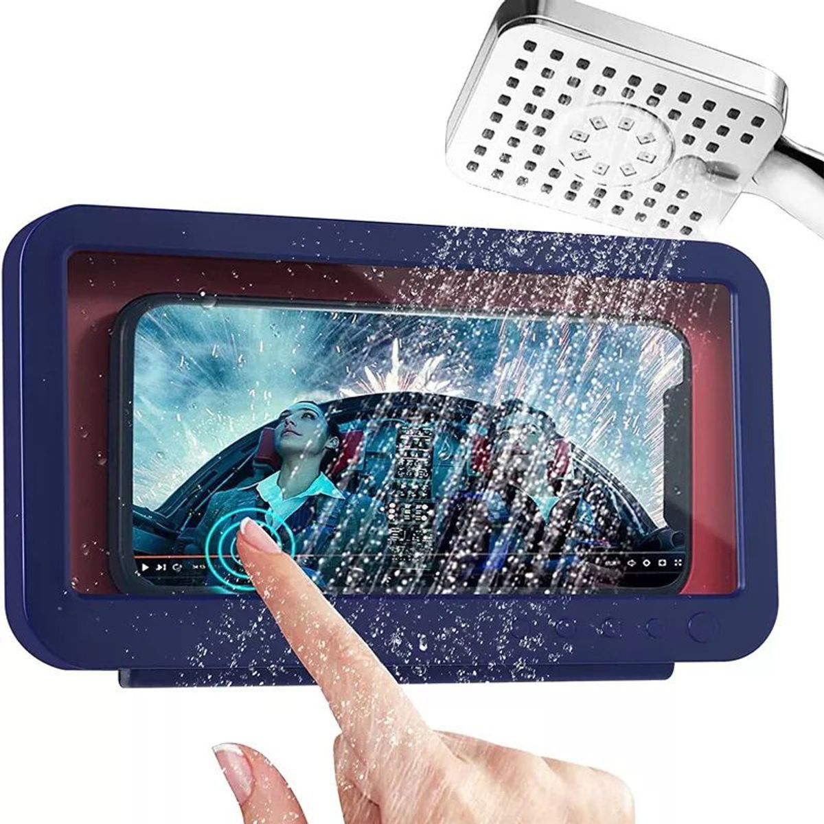 GENERICO - Soporte Protector Impermeable de Celular Para Ducha táctil