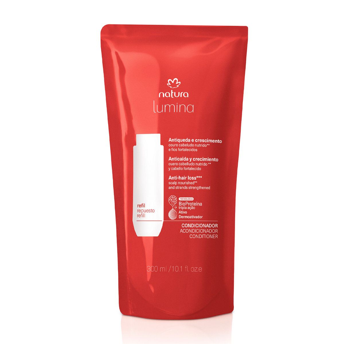 NATURA - Repuesto Lumina Acondicionador fortificante anticaída y crecimiento 300 ml