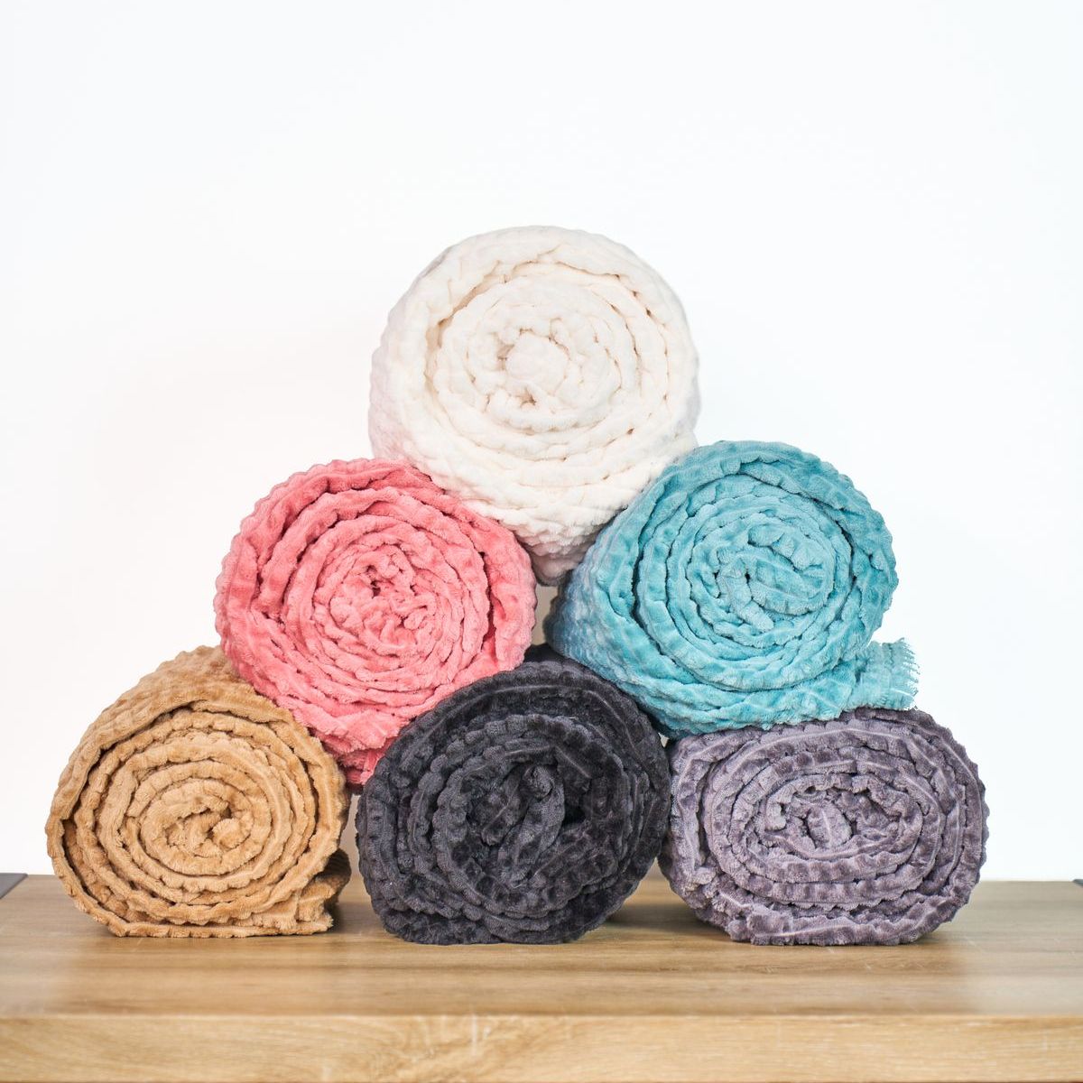 COBITEX HOME - Manta de invierno choco 230x180cm con textura de corderito cobitex