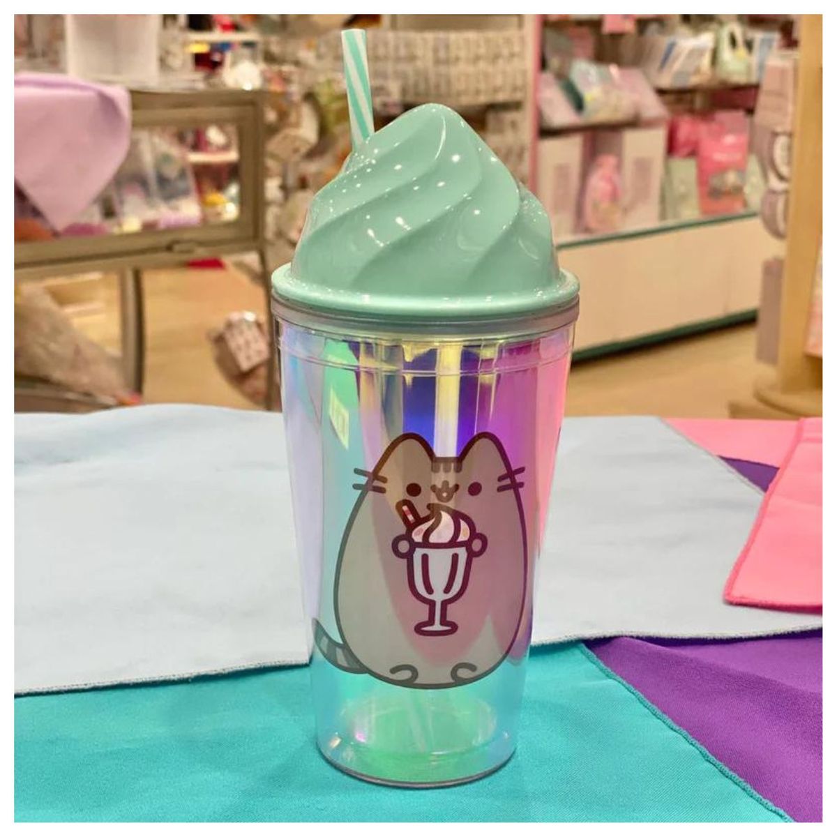 GENERICO - Tumbler Pusheen - Vaso El Gato Pusheen Enesco