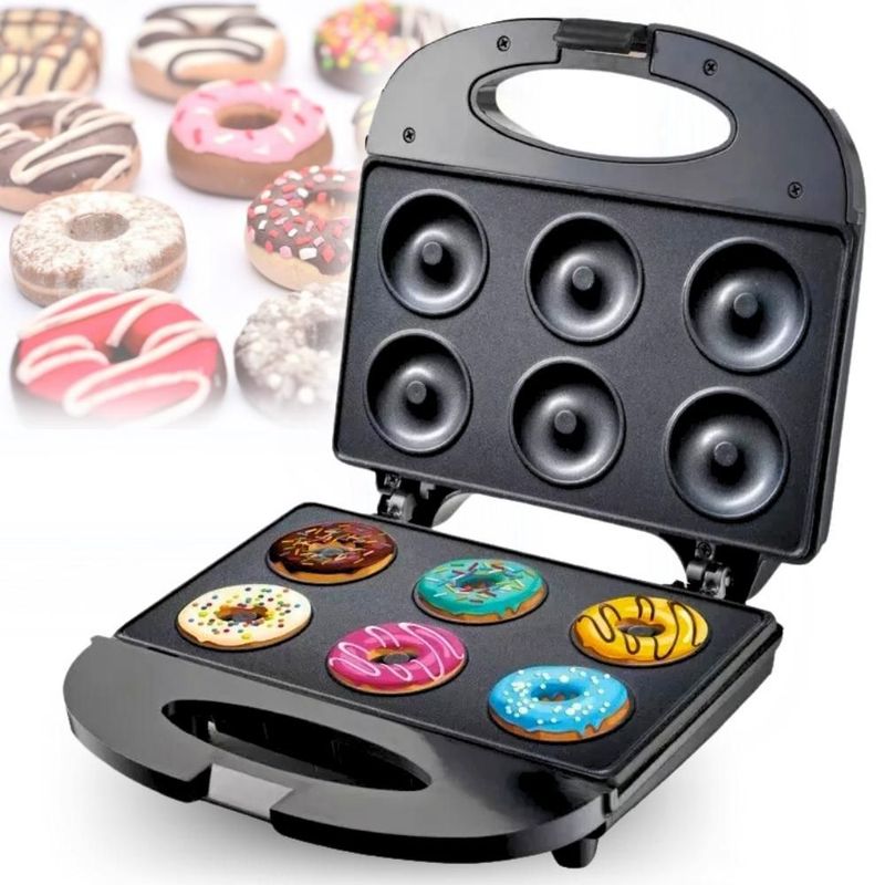 MINARI - Máquina de Donas Rosquillas 06 Mini Donuts 850W J60