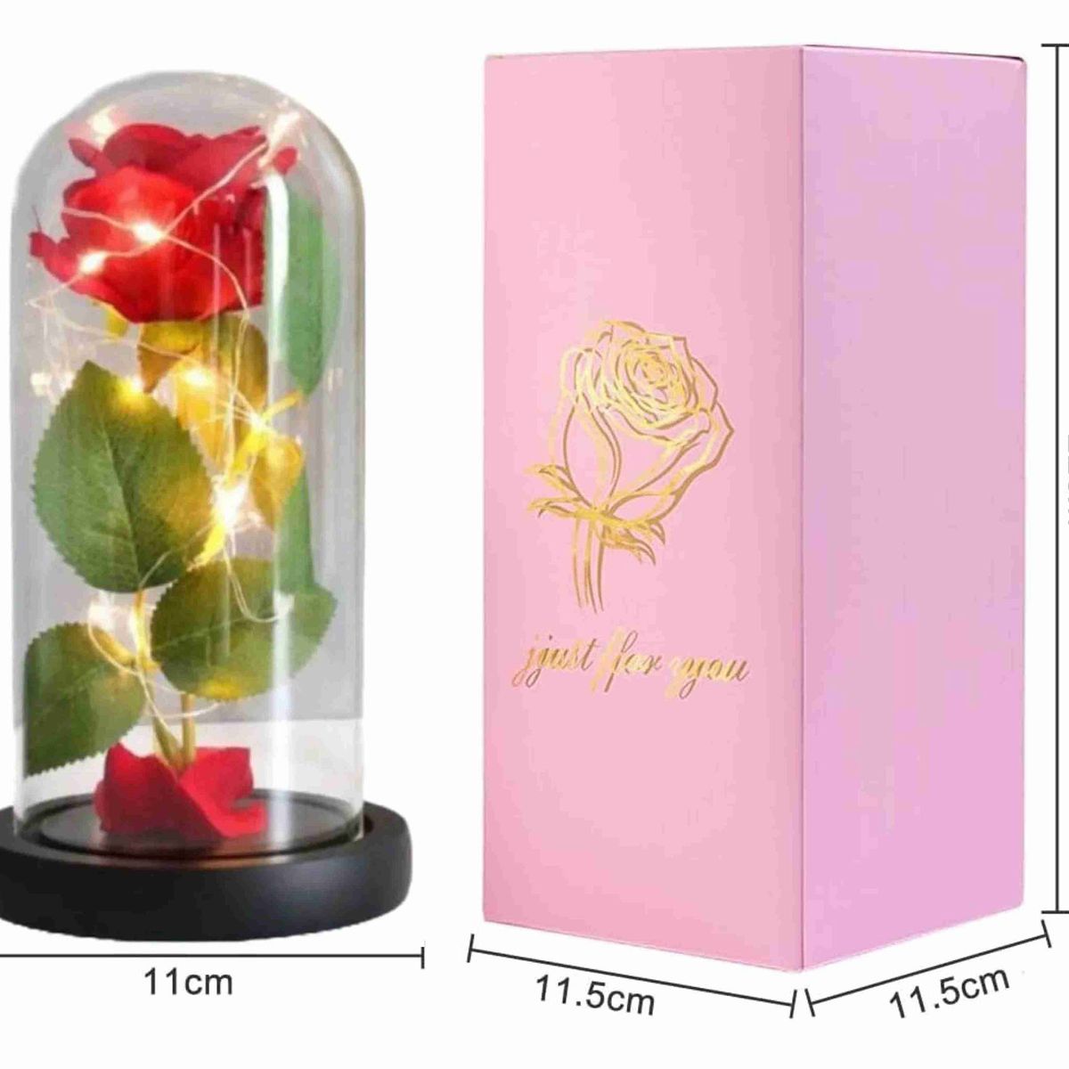 GENERICO - Rosa Eterna hermoso regalo para esa persona especial