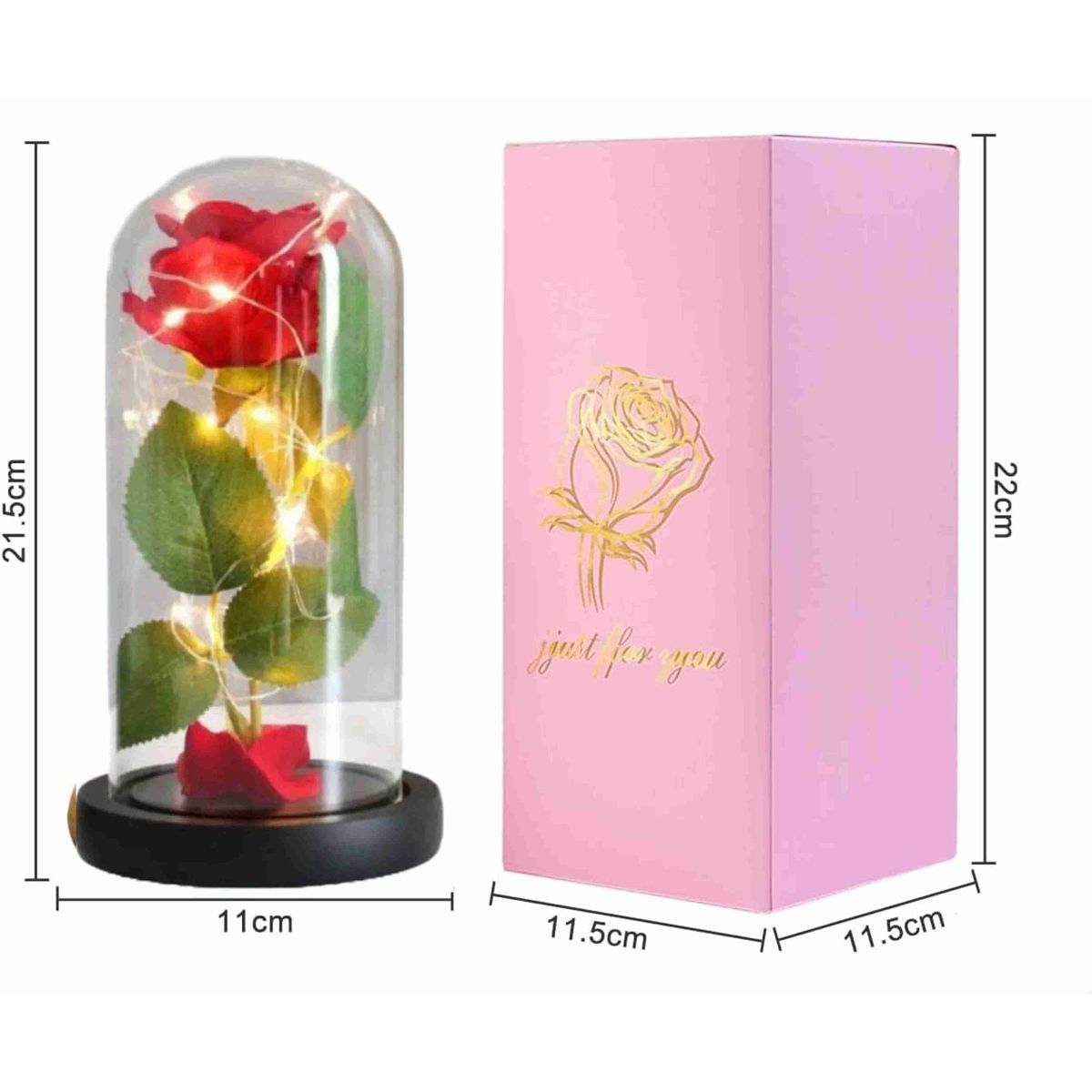 GENERICO - Rosa Eterna hermoso regalo para esa persona especial