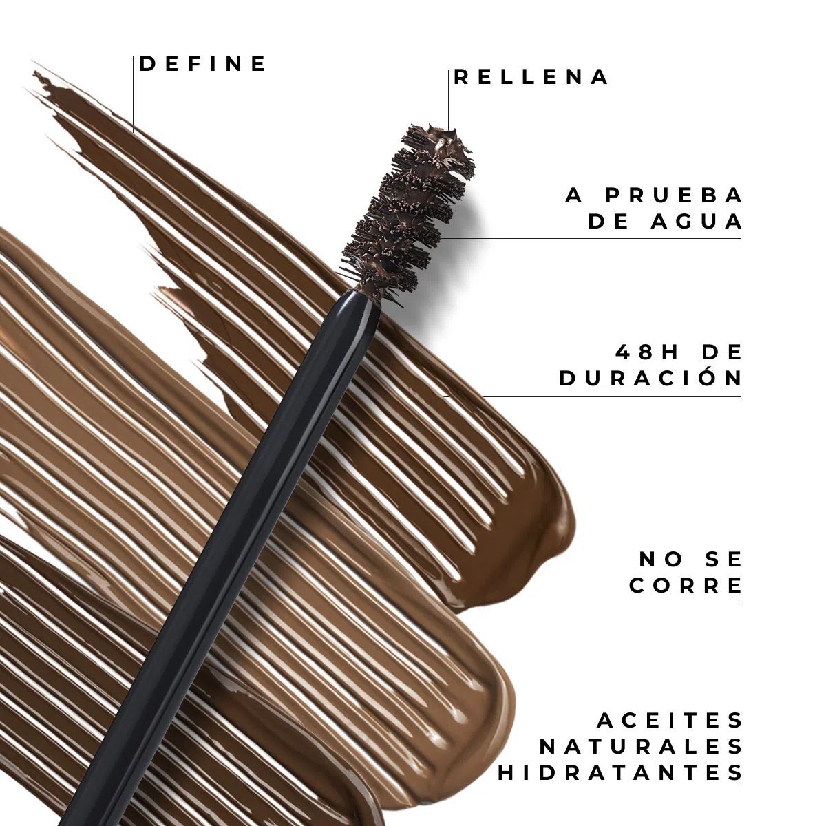 ESIKA - Máscara Gel para Cejas Castaño Claro Tint Brow PRO