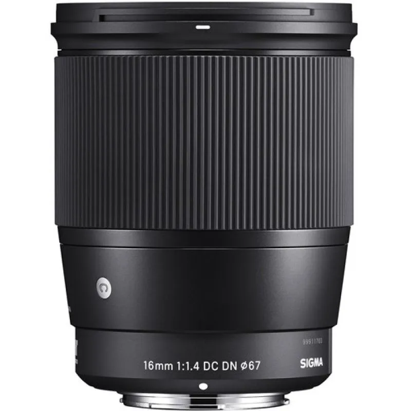 SIGMA - Sigma 16mm f1.4 DC DN Contemporary Lens - Sony E
