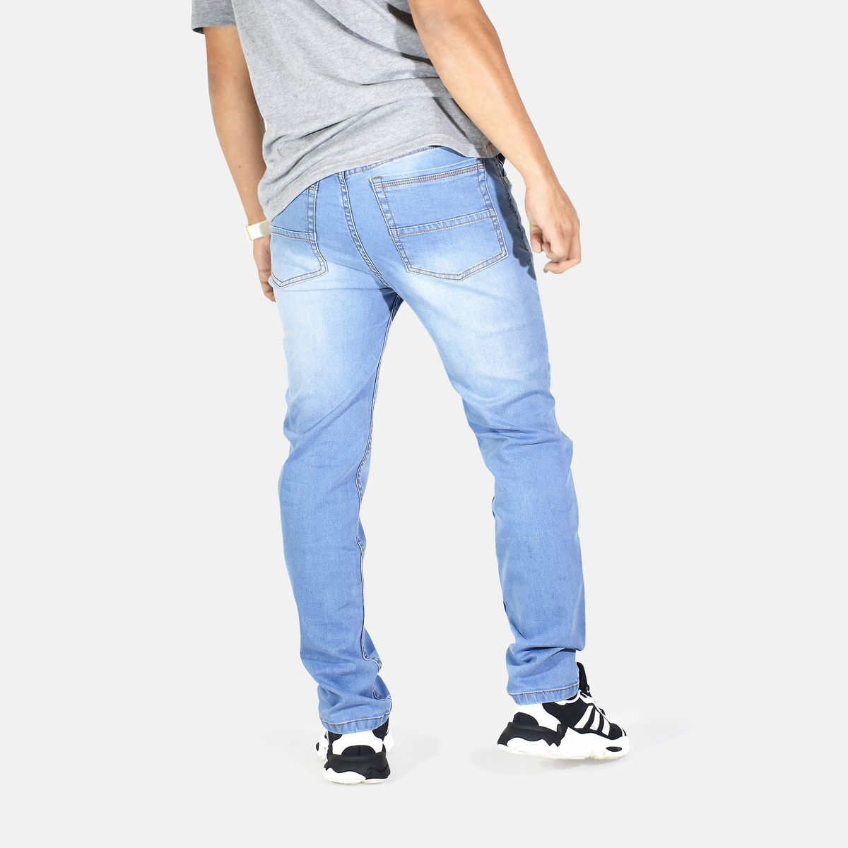 YONISTERS CLOTHING - Denim Jean Semipitillo Stretch Yonisters Clothing Celeste