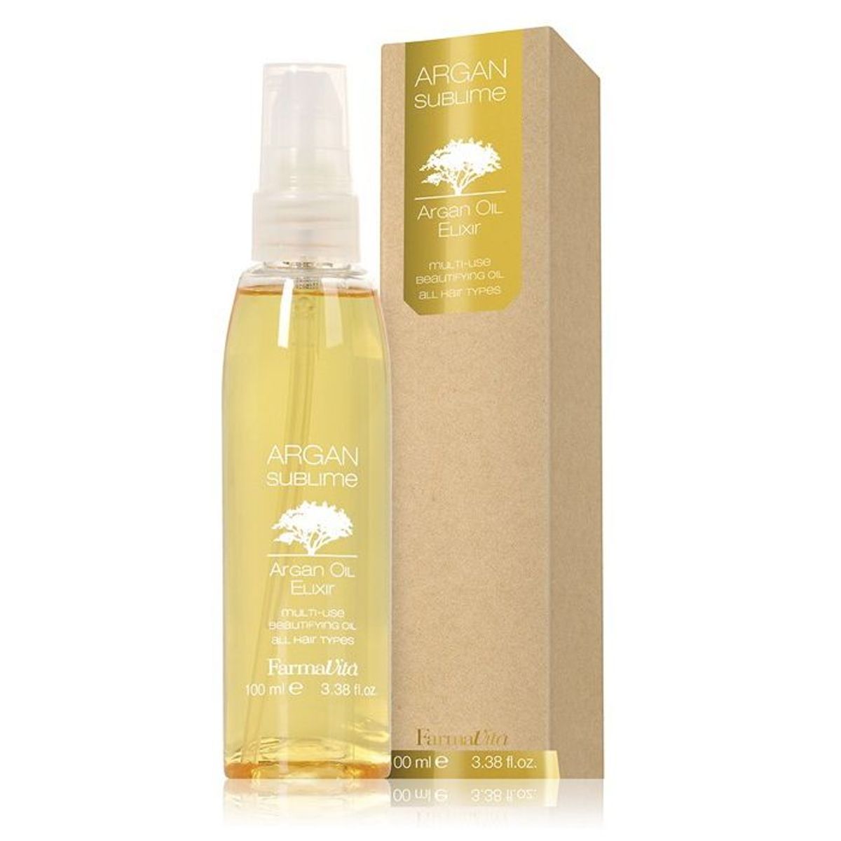 FARMAVITA - Serum Elixir de Argan Sublime/ Brillo instantaneo 100 ml