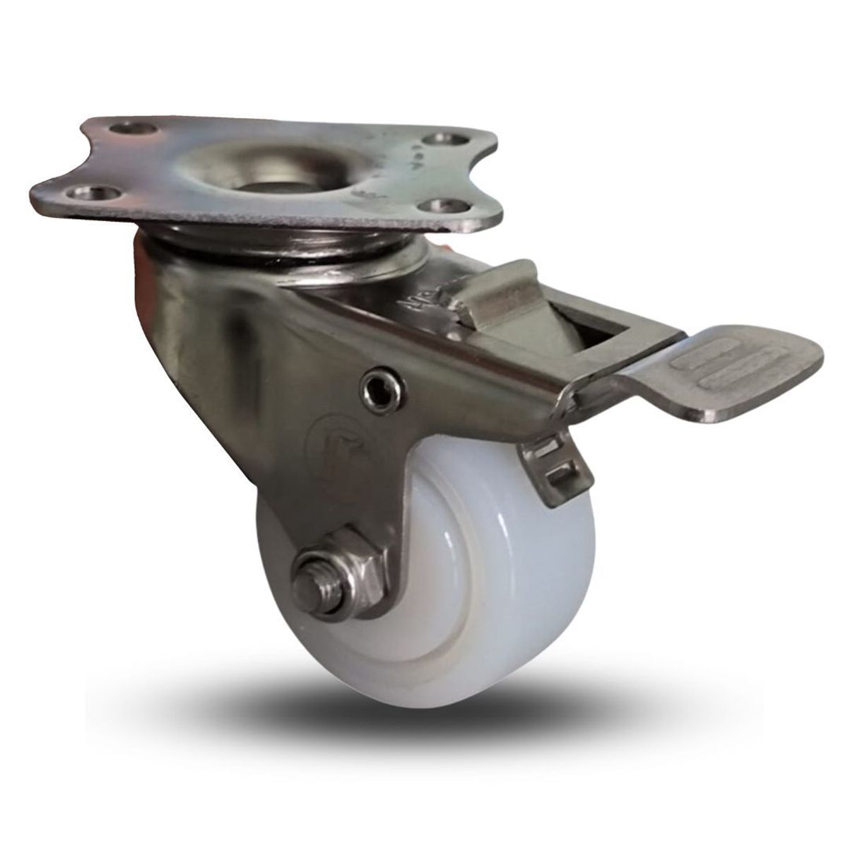 SERRATURE - GARRUCHA FREN AC INOX BLANCA 50MM CARGA 50KG