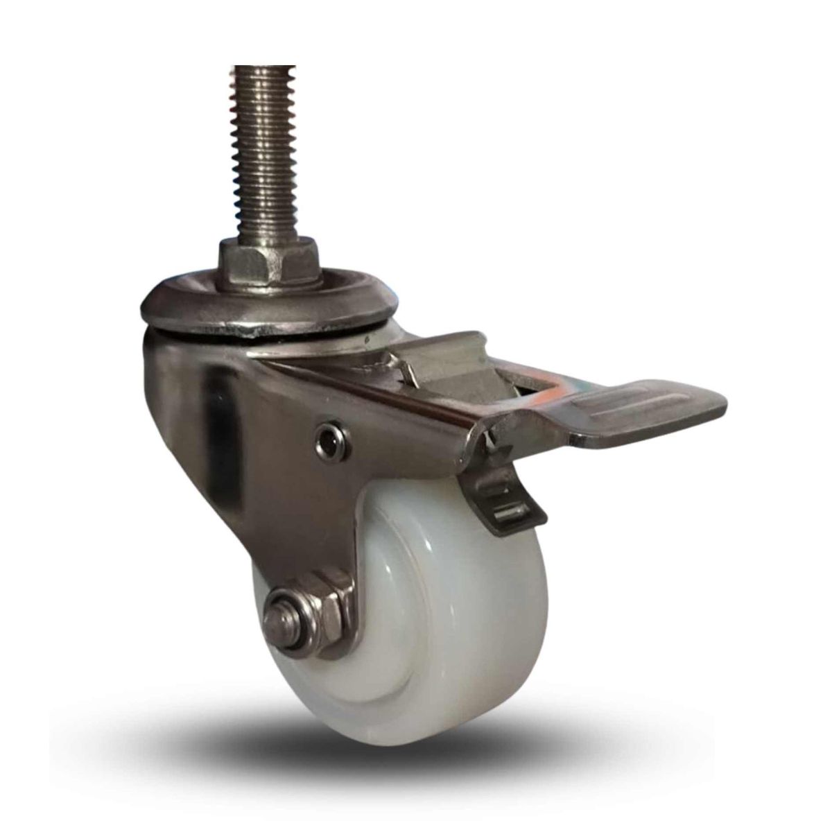 SERRATURE - GARRUCHA ROSCA FREN AC INOX BL 50MM CARGA 50KG