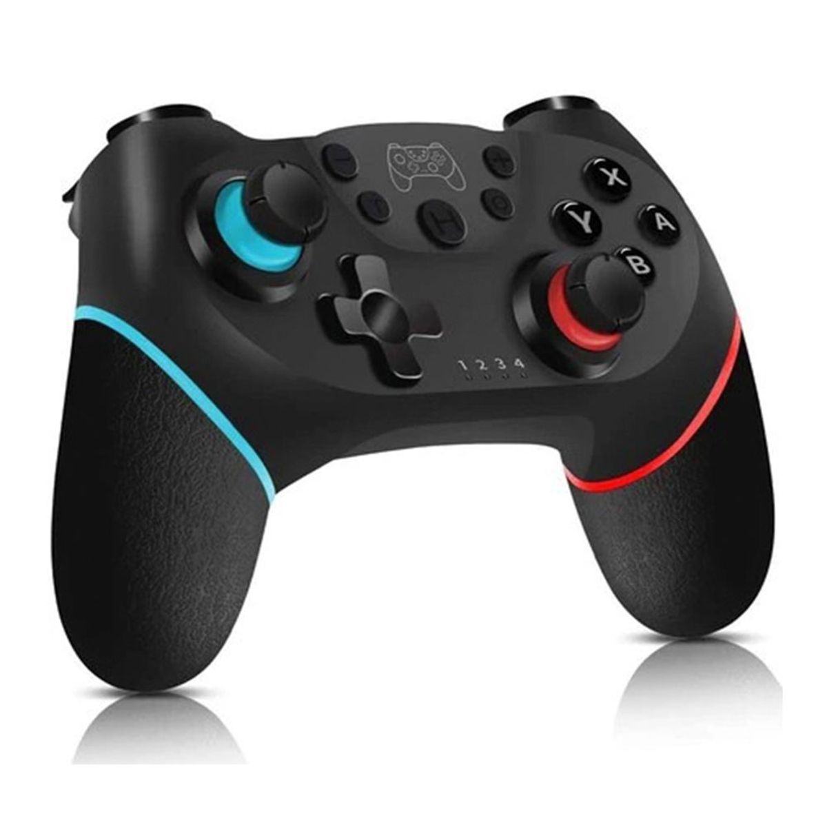 SEISA - Mando Inalambrico para Consola Switch Con Bateria Recargable Negro