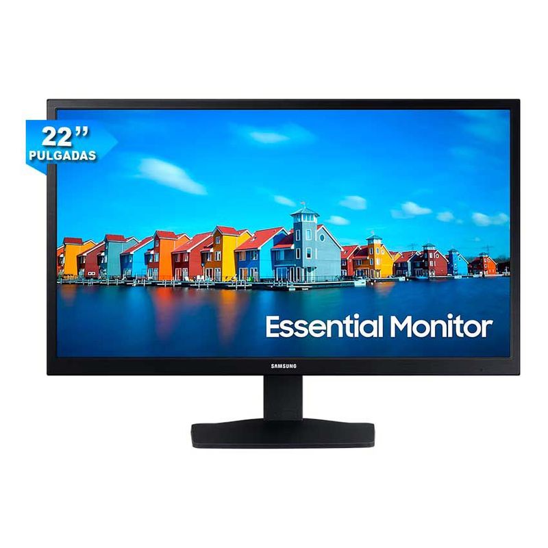 SAMSUNG - Monitor 22” Sansung LS22A336NHLXPE Full HD HDMI VGA VA 60Hz