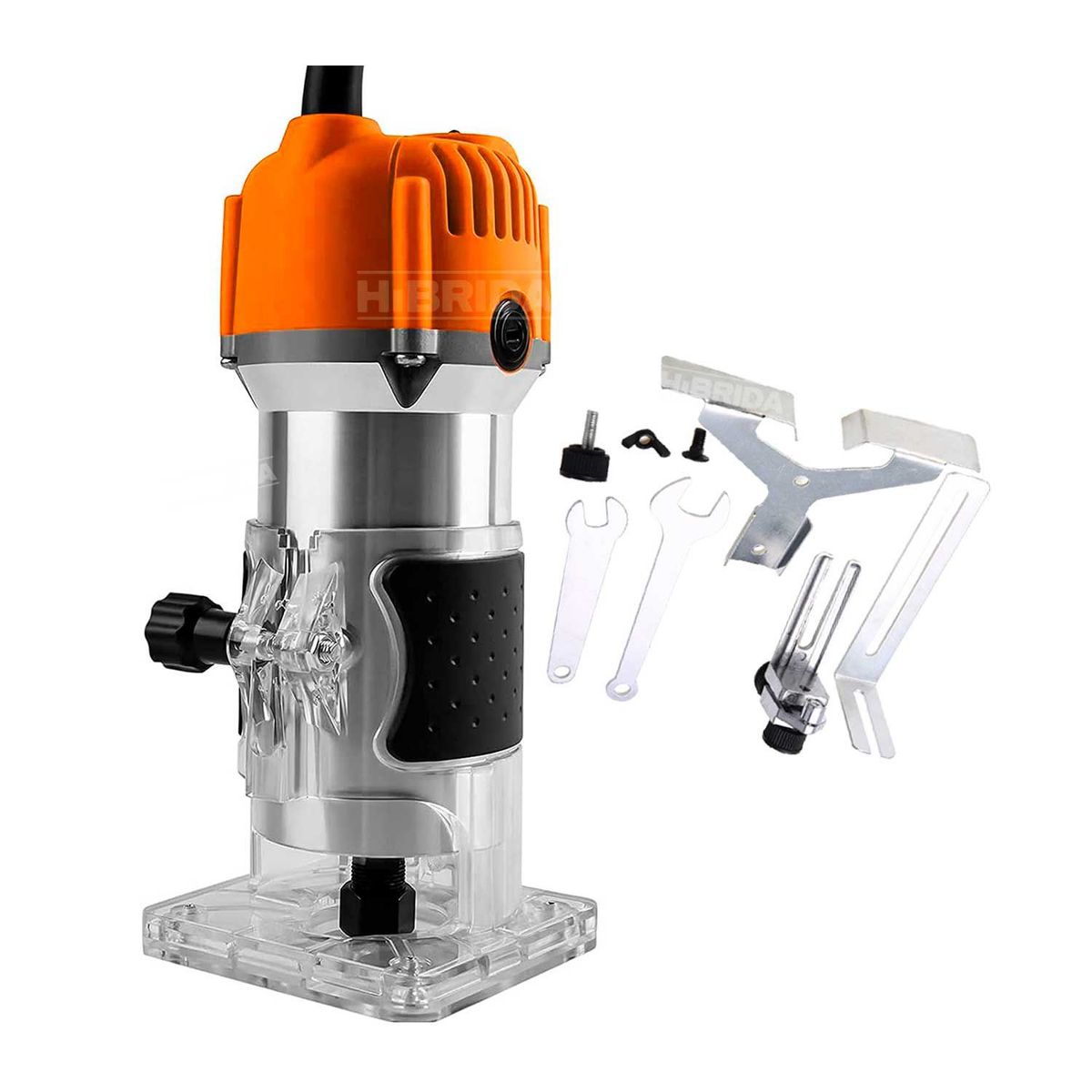 GENERICO - RUTEADORA PALMA FRESADORA MADERA CARPINTERO 450W 14