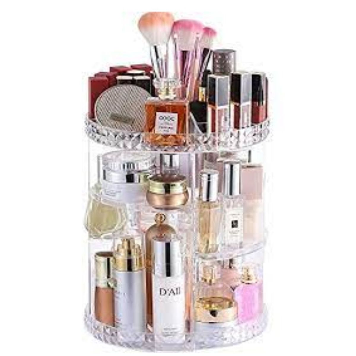 OEM - Organizador de Maquillaje Acrílico Giratorio