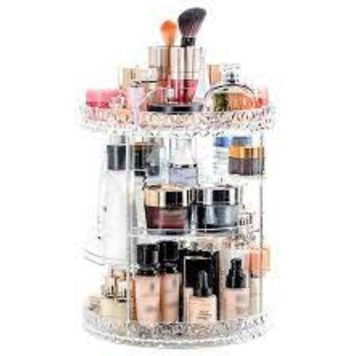 OEM - Organizador de Maquillaje Acrílico Giratorio