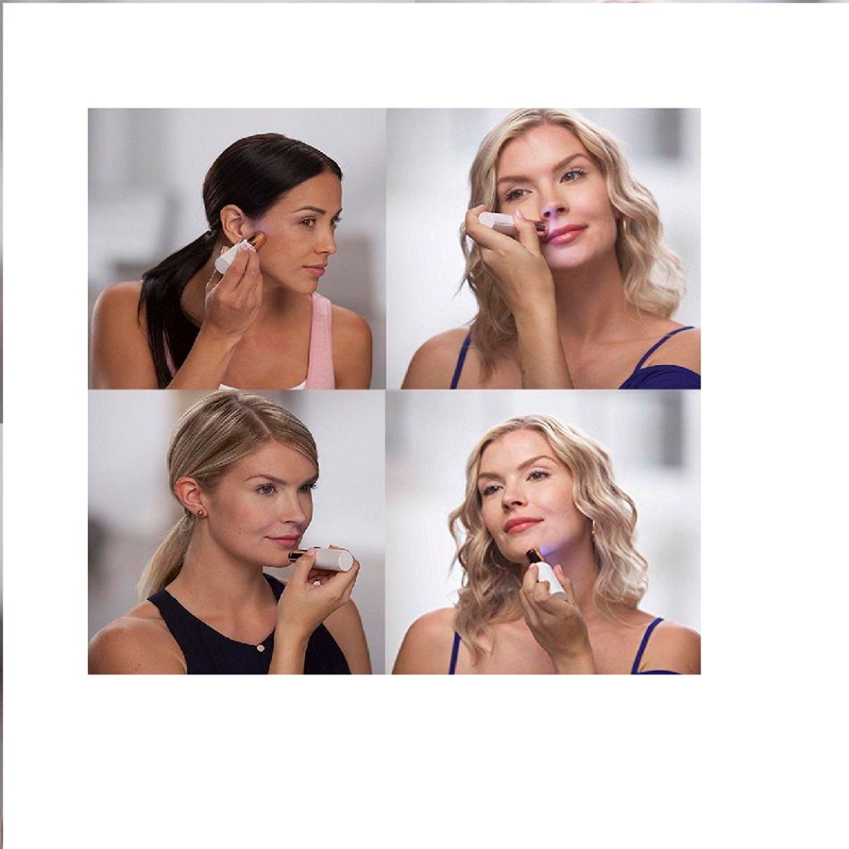 GENERICO - DEPILADOR DE ROSTRO-  RECARGABLE -MUJER