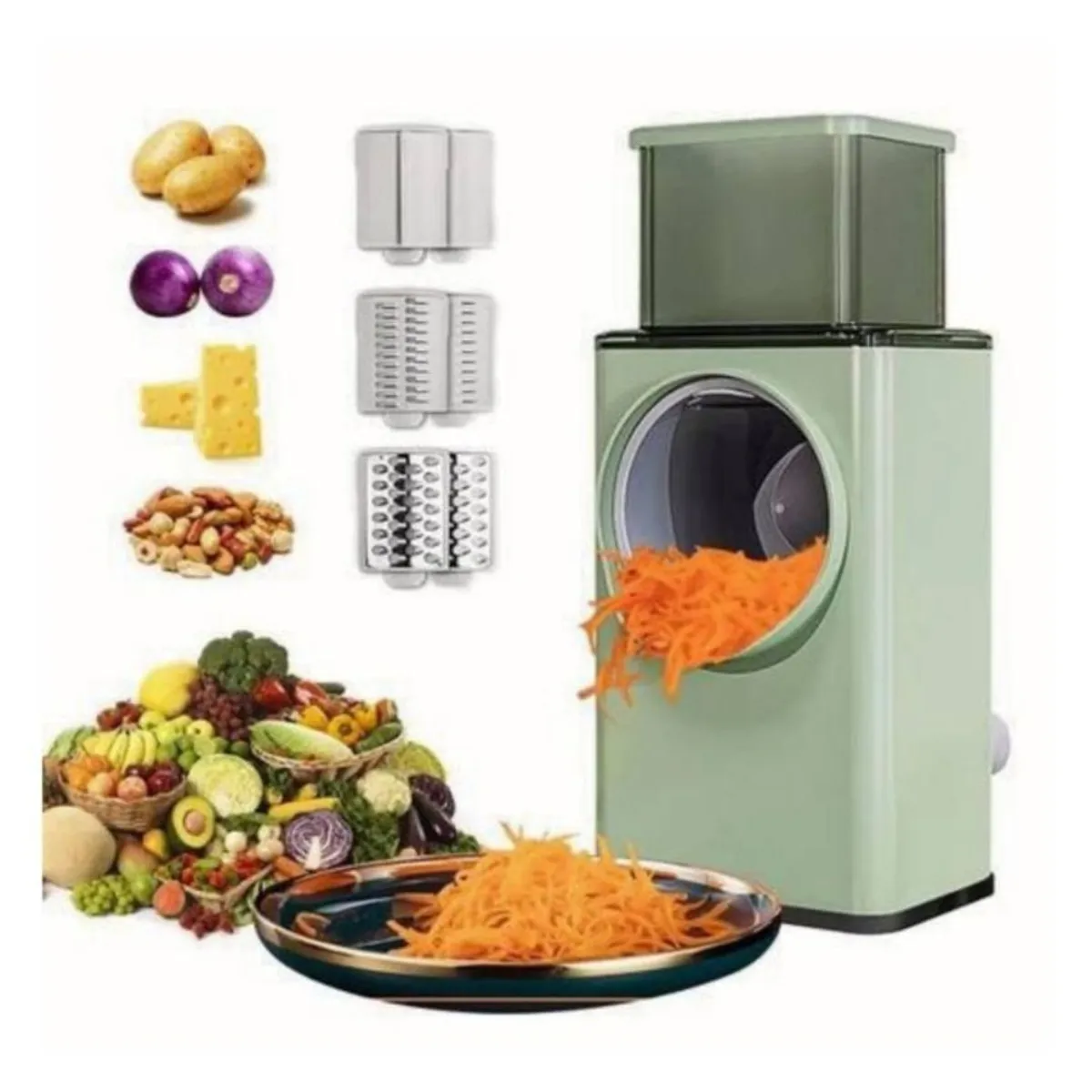 OEM - Ralladora y cortadora picador multifunción Para cocina