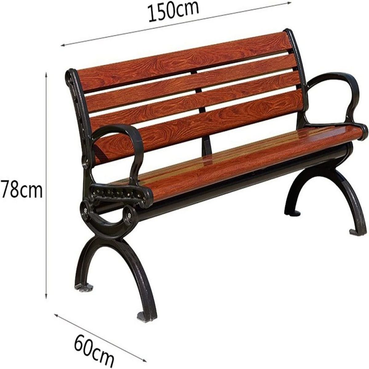 DMUEBLES - DM Banca para Jardín o Parque  - Mika