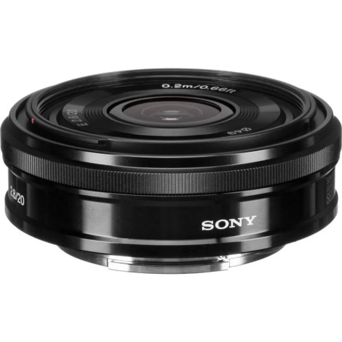 SONY - Sony E 20mm F 2.8 Lens (SEL20F28)
