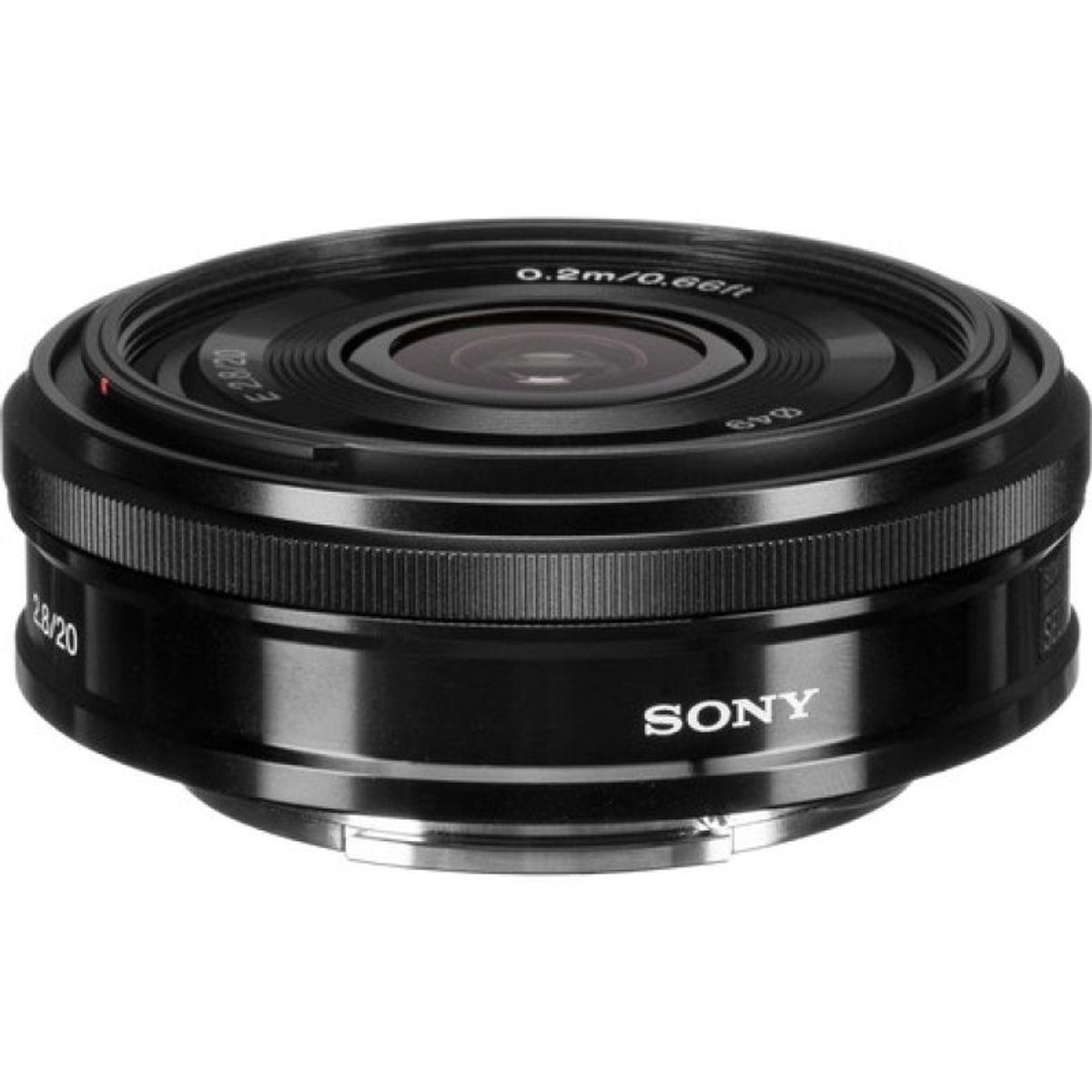 SONY - Sony E 20mm F 2.8 Lens (SEL20F28)