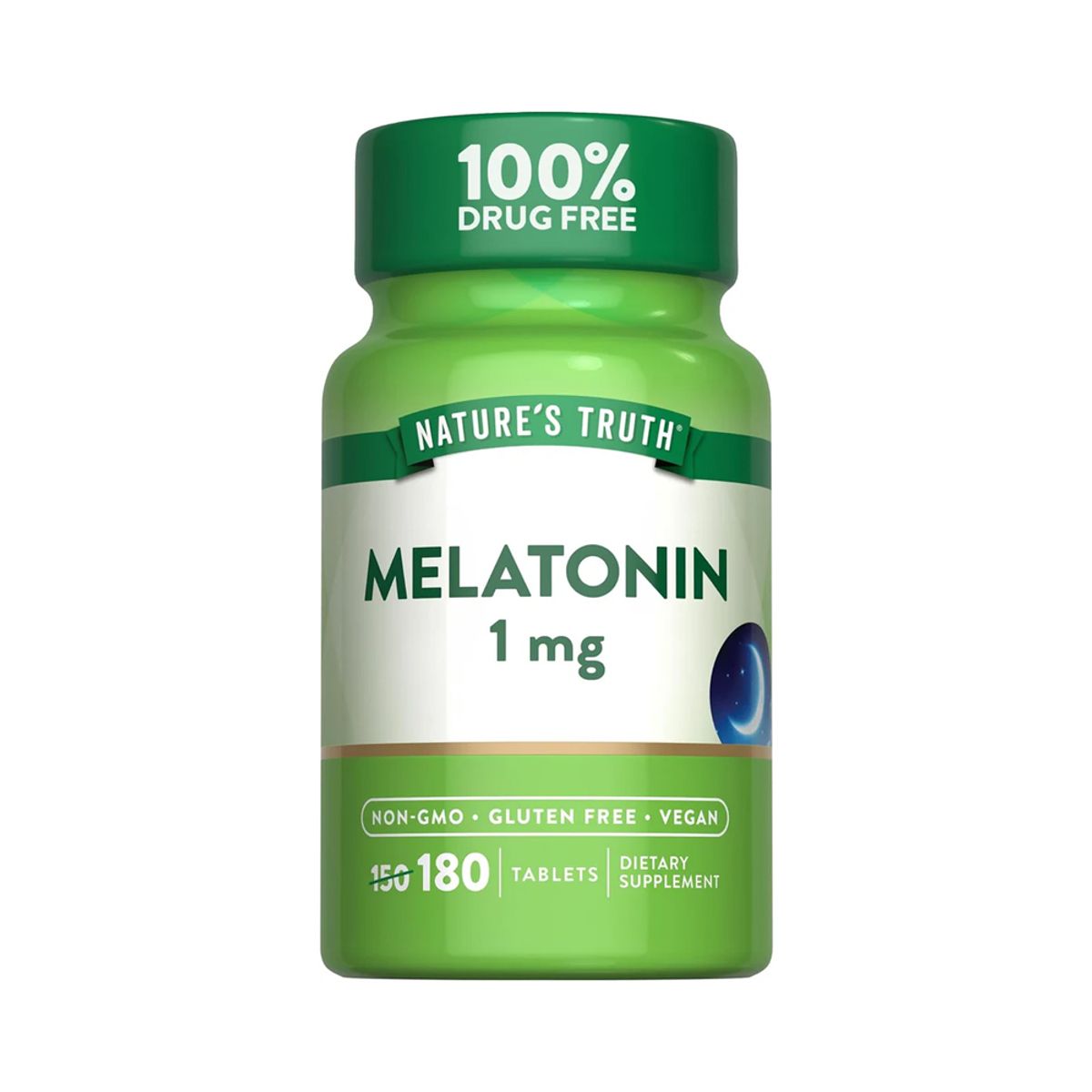 NATURE'S TRUTH - Melatonina 1mg 180 Tabletas Nature's Truth
