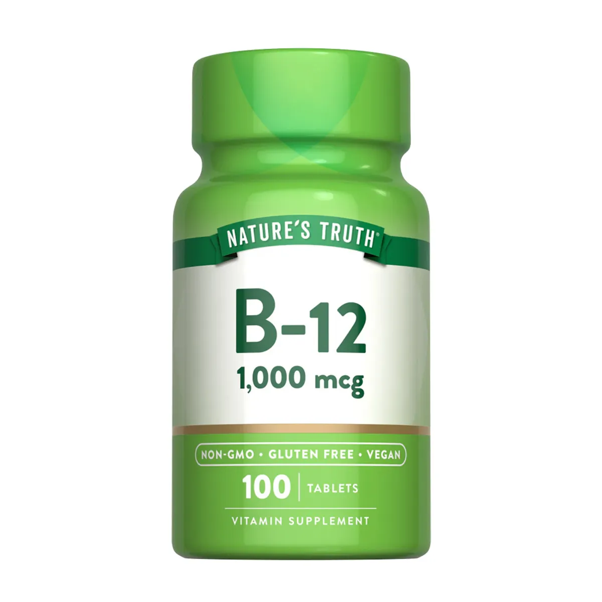 NATURE'S TRUTH - Vitamina B12 1000 mcg 100 Tabletas Nature's Truth
