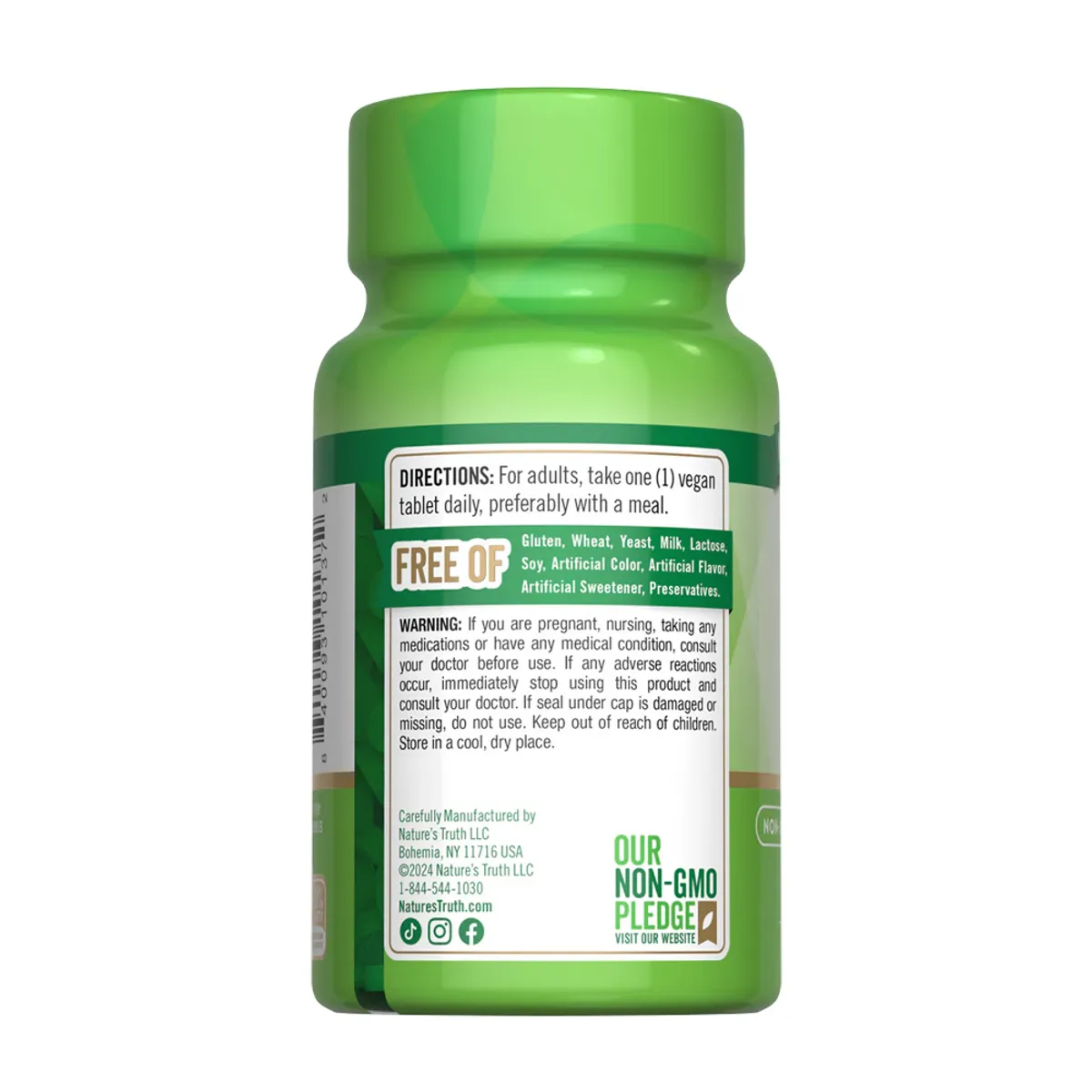 NATURE'S TRUTH - Vitamina B12 1000 mcg 100 Tabletas Nature's Truth