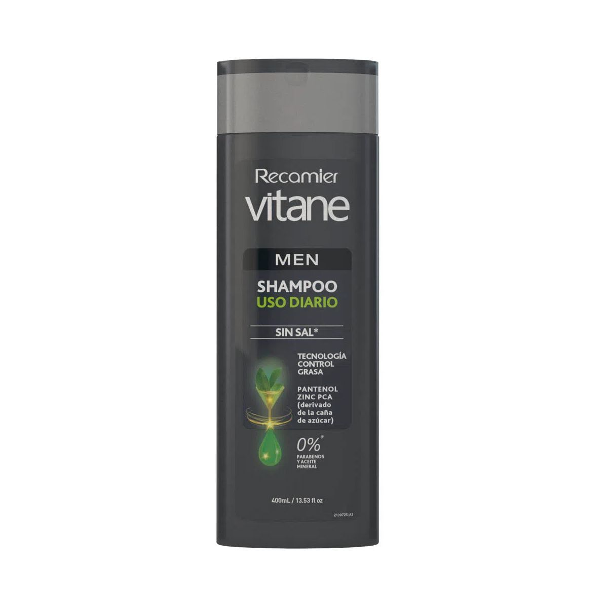 RECAMIER - Shampoo Uso Diario para Hombre Sin SAL VITANE MEN