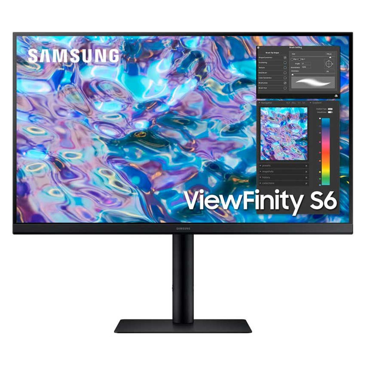 SAMSUNG - Monitor Samsung LS27B610EQNXZA QHD 2K ViewFinity S61B 27” FreeSync IPS